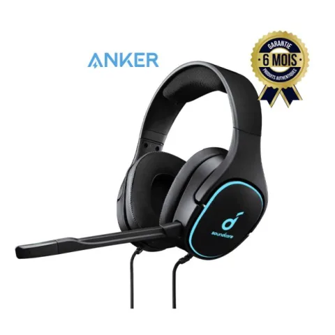 Casque filaire - Anker Soundcore Strike 3 - Casque de jeu - IPX5