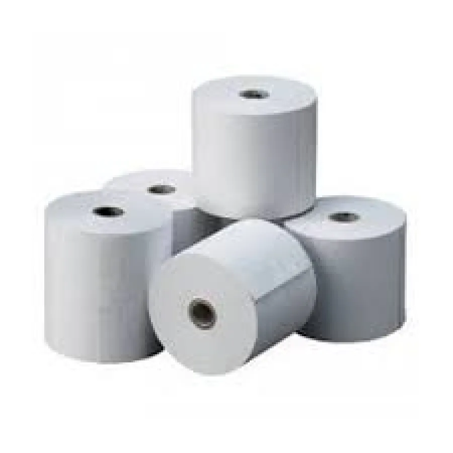 Rouleau Papier D'impression Thermique 80 X 80mm Pour Imprimante - 5 Pièces - Blanc