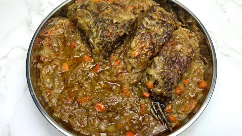 Poisson bar sauce yassa