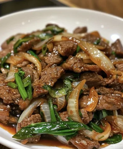 bifteck sauce yassa