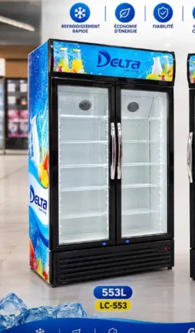 Delta double door freezer